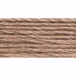 DMC 117-3861 Mouline Stranded Cotton Six Strand Embroidery Floss Thread  Light Cocoa  8.7-Yard