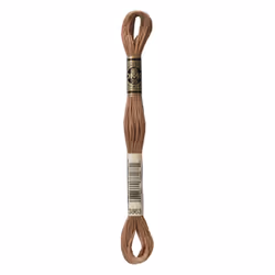 DMC Mouline floss/skein for sewing/embroidery - 8 metres - 3863 - Mocha Beige, Medium