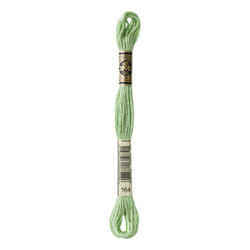 DMC Thread 6-Strand Embroidery Cotton 8.7 Yards Light Forest Green Lighter Than 989 117-164 (12-Pack)
