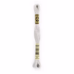 DMC 6-Strand Embroidery Cotton 8.7yd - White Tin