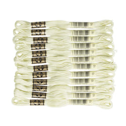DMC DMC25B #25 Thread Embroidery Thread 12 Bundles #10 Green