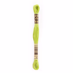 DMC CORPORATION DMC 6-Strand Embroidery Cotton 8.7yd-Light Chartreuse  Coloris 16 12