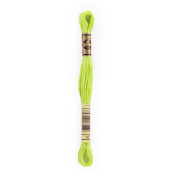 DMC CORPORATION DMC 6-Strand Embroidery Cotton 8.7yd-Light Chartreuse  Coloris 16 12