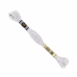 DMC Etoile Shimmering Mouline Thread 617-BLANC