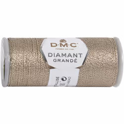 DMC Diamant Grande Metallic Thread 21.8yd-Old Rose 381-G225