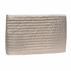Frost King  Large  fits units up to 20"" x 28"" AC11H Indoor Quilted 2-Piece Standard Air Conditioner Cover  20in Wide x 28in Long  Beige