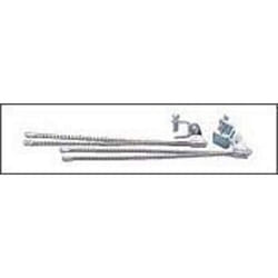 Superior 26-6331 Duplex Twin Curb Feeler  Chrome  10.5"""" Long