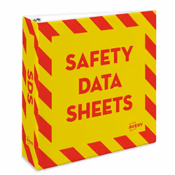 Avery 18952, Storage, Red, Yellow, 670 sheets, 7.62 cm, 4 pockets, 1 pc(s)