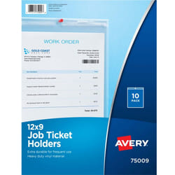 Avery 75009 sheet protector Vinyl 10 pc(s)