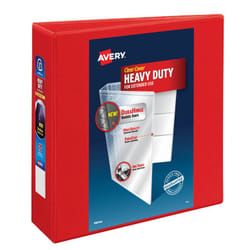 Avery 79325 ring binder Red