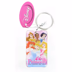 Disney Princess Lucite Key Ring