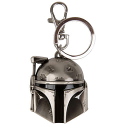 STAR WARS Monogram Boba Fett Helmet Pewter Keychain