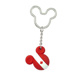 Disney Mickey Icon Ball Key Ring - Canada Key Accessory  3""""