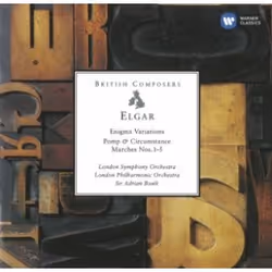 Warner Music Sir Adrian Boult - Elgar: Enigma Variations - Pomp & Circumstance, CD, Classic, CD, Sir Adrian Boult, Physical m ...