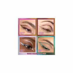 Chameleon Chrome Retractable Waterproof Eyeliner, Smudge-Proof Dynamic Color Shift, Long-Lasting 18-Hour Wear, Cruelty-Free - Electric Prism - Additional view 2