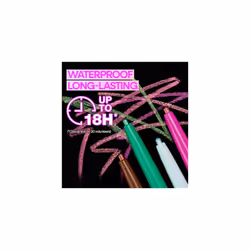Chameleon Chrome Retractable Waterproof Eyeliner, Smudge-Proof Dynamic Color Shift, Long-Lasting 18-Hour Wear, Cruelty-Free - Electric Prism - Additional view 7