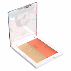 wet n wild Saved By The Bell Highlighter + Illuminator Glow Face Duo, Highlighter Makeup Powder, Illumniator Makeup Powder, Cruelty-Free Makeup, #Rela