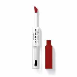 wet n wild Megalast Lock 'N' Shine Lip Color + Gloss Lipstick Red-Y For Me