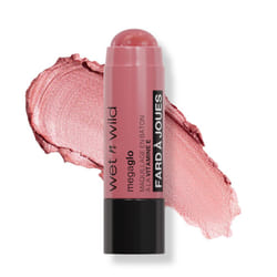 wet n wild Mega Glo Makeup Stick  Buildable Color  Versatile Use  Cruelty-Free & Vegan - Dusty Pink