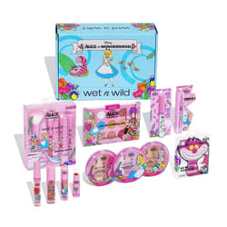 wet n wild Alice in Wonderland PR Box - Makeup Set with Versatile Brushes  Buildable & Blendable Palettes  Vibrant Colors  & Lip Glosses for Unique Lo