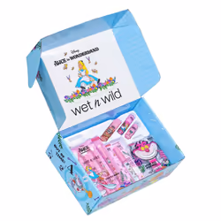 wet n wild Alice in Wonderland PR Box - Makeup Set with Versatile Brushes  Buildable & Blendable Palettes  Vibrant Colors  & Lip Glosses for Unique Lo