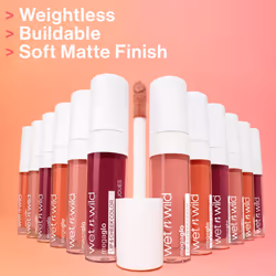 Mega Glo Lip & Cheek Color, Lip and Cheek Tint with Soft Matte Finish, Lightweight and Buildable Formula for a Natural-Looking Flush, Rosy Romance