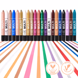 wet n wild Color Icon Cream Eyeliner Eyeshadow Multi-Stick  Moisturizing  Nourishing Velvety Cream-to-Powder Buildable & Blendable Formula