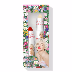 wet n wild Marilyn Monroe Collection Icon Lipstick and Balm Set