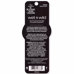 wet n wild Nightmare Before Christmas Matte Liquid Eyeliner-Bone Daddy
