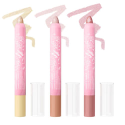 wet n wild Hello Kitty 3-Piece Multi Stick Set, Multi-Functional Versatile Shades, Shimmery Rich Pigmented Cream to Powder Glittery Formula, Cruelty-F