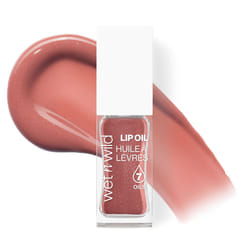 wet n wild Lip Oil - Lightweight  Non-Sticky  Hydrating & Nourishing Formula with 7 Conditioning Oils  Vegan & Cruelty-Free - Cocoa Rose