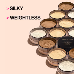 wet n wild Photo Focus Loose Baking Setting Powder  Highlighter Makeup  Medium-Deep to Deep Skin Tones  Deep