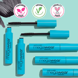 wet n wild Enhance and Define Megawear Mascara  Gentle Gel Volumizing Formula that Promotes Full & Healthy Lashes  Enriched with Soy Protein & Panthen