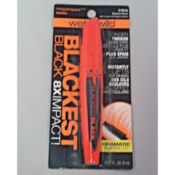 Wet n Wild Mega Impact Mascara  C151A Blackest Black