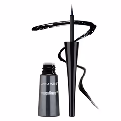 Wet n Wild Megaliner Liquid Eyeliner 871a Black  012 Ounce 146781 (Pack of 1)