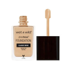 wet n wild Photo Focus Matte Liquid Foundation Classic Beige  Vegan & Cruelty-Free
