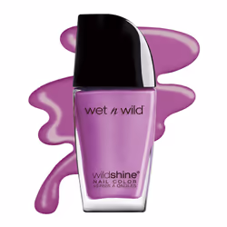 wet n wild Wild Shine Nail Polish Light Purple Who is Ultra Violet? Nail Color