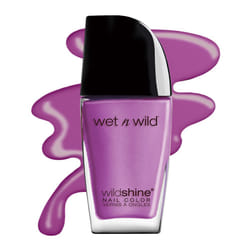 wet n wild Wild Shine Nail Polish  Light Purple Who is Ultra Violet?  Nail Color