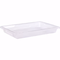 CARLISLE StorPlus, Container, Rectangular, 18.93 L, Transparent, Polycarbonate, -40 - 100 °C