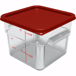 CARLISLE 1195207 food storage container Square 5.68 L Transparent 1 pc(s)