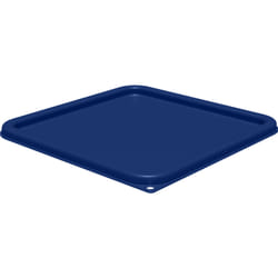 CARLISLE Squares Food Storage Container Lid 12 - 22 qt - Royal Blue
