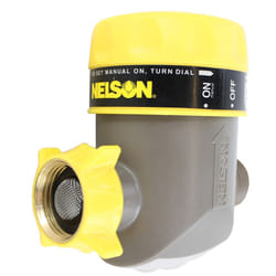 Nelson 856604-1001 Water Mechanical Timer  Yellow  Black