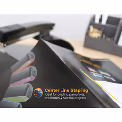 Bostitch Office No-Jam Booklet Stapler, 20 Sheets, No-Jam Technology, Black (B440SB)