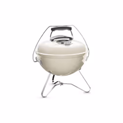 Weber Smokey Joe Premium Charcoal Grill Barbeque, 37cm | Portable BBQ Grill with Tuck-N-Carry Lid Cover & Plated Steel Legs