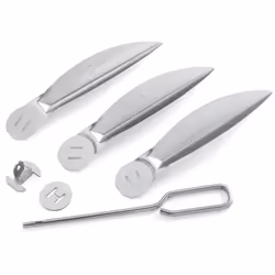 Weber 7444, Cleaning kit, Silver, 40.6 mm, 198.1 mm, 20.3 mm, 38.1 mm