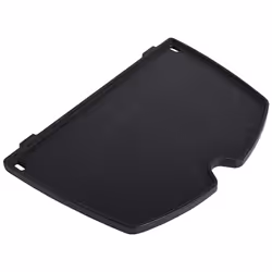 Weber Q 100/1000 Griddle, Griddle, Black, Cast iron, Weber Q 1000, Q 1200, Q 1400, Q 100/1000, Weber, 218.4 mm