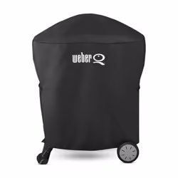 Weber 7120, Cover, Black, Polyester, Q 100 Q 1000 Q 200 Q 2000, 439.4 mm, 817.9 mm