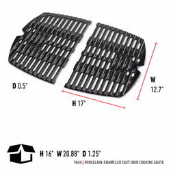 Weber Porcelain-Enameled Cast-Iron Cooking Grates