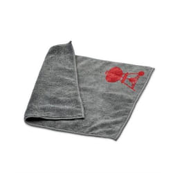 Weber 17689 cleaning cloth Microfibre Grey 1 pc(s)