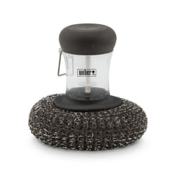 Weber 6209 scrub brush Metal Black